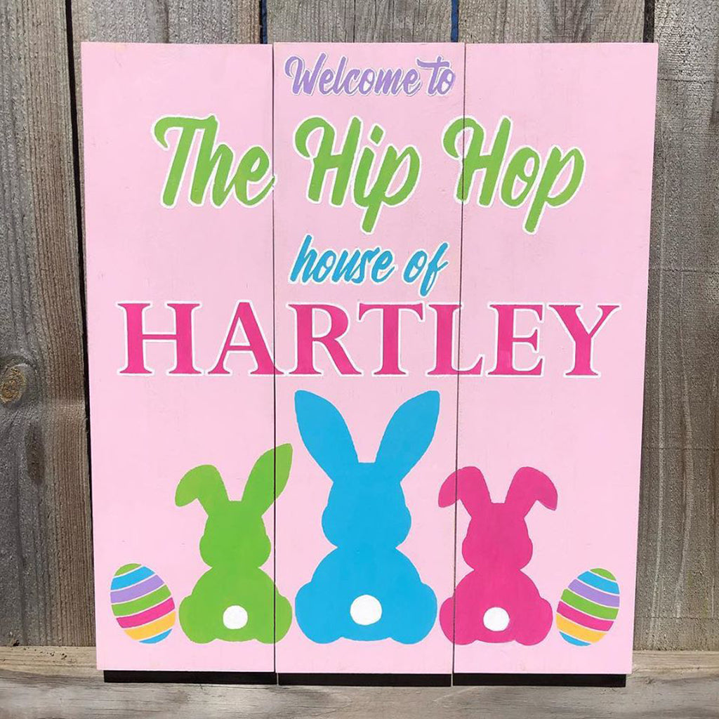Hip Hop Easter Sign