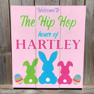 Hip Hop Easter Sign