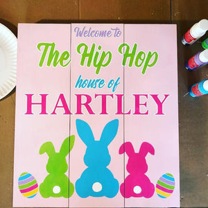 Hip Hop Easter Sign