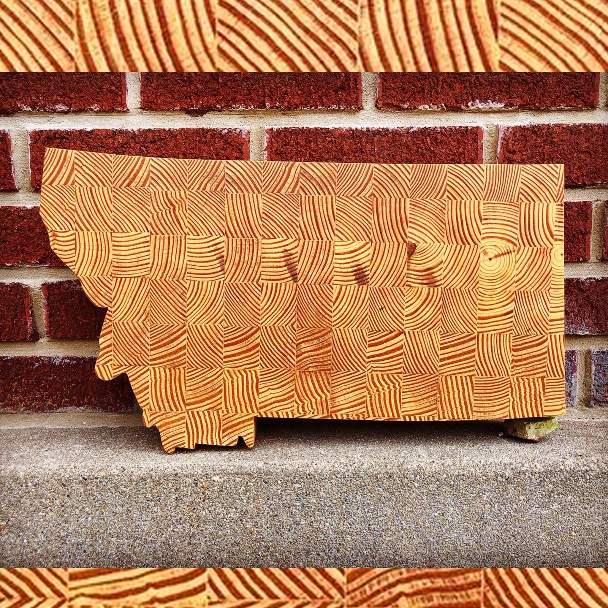 Artisan State End Grain Cutting Board