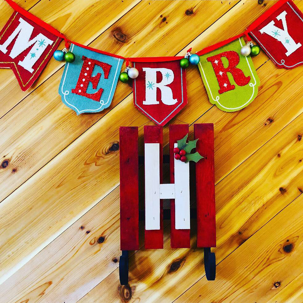 Rustic Wooden Sleigh