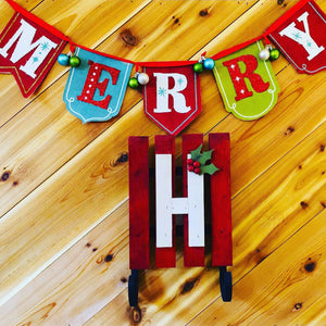 Rustic Wooden Sleigh