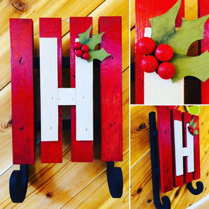 Rustic Wooden Sleigh