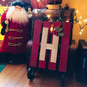 Rustic Wooden Sleigh