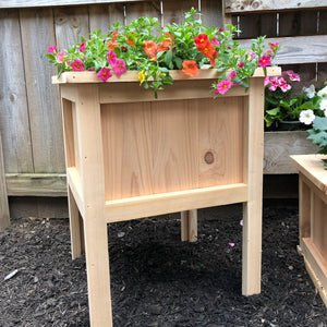 Tall Cedar Planter Box