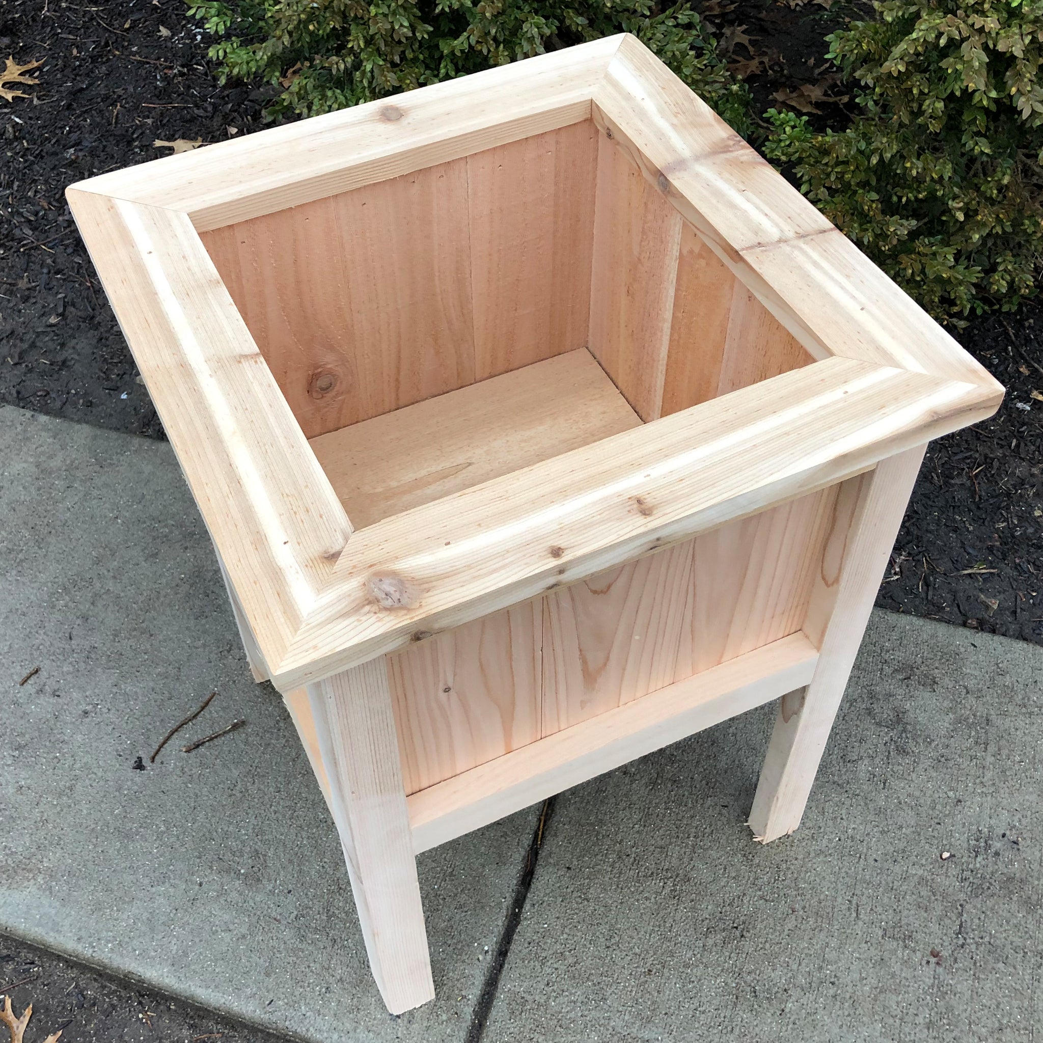 Tall Cedar Planter Box