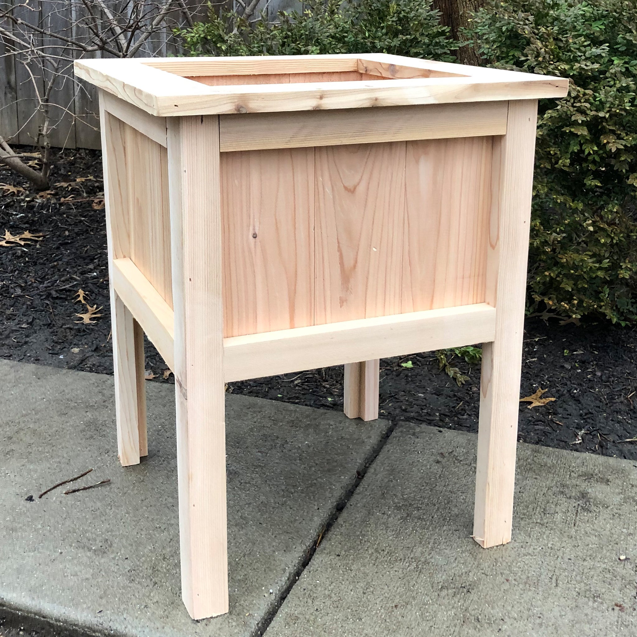 Tall Cedar Planter Box