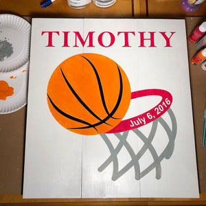 24x24 Hand Painted Sign